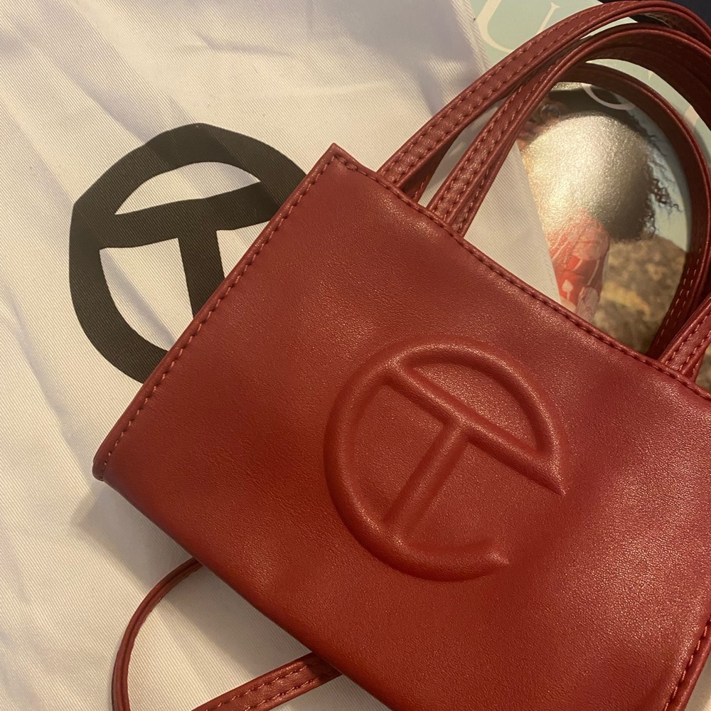 Telfar Oxblood Tote-Small